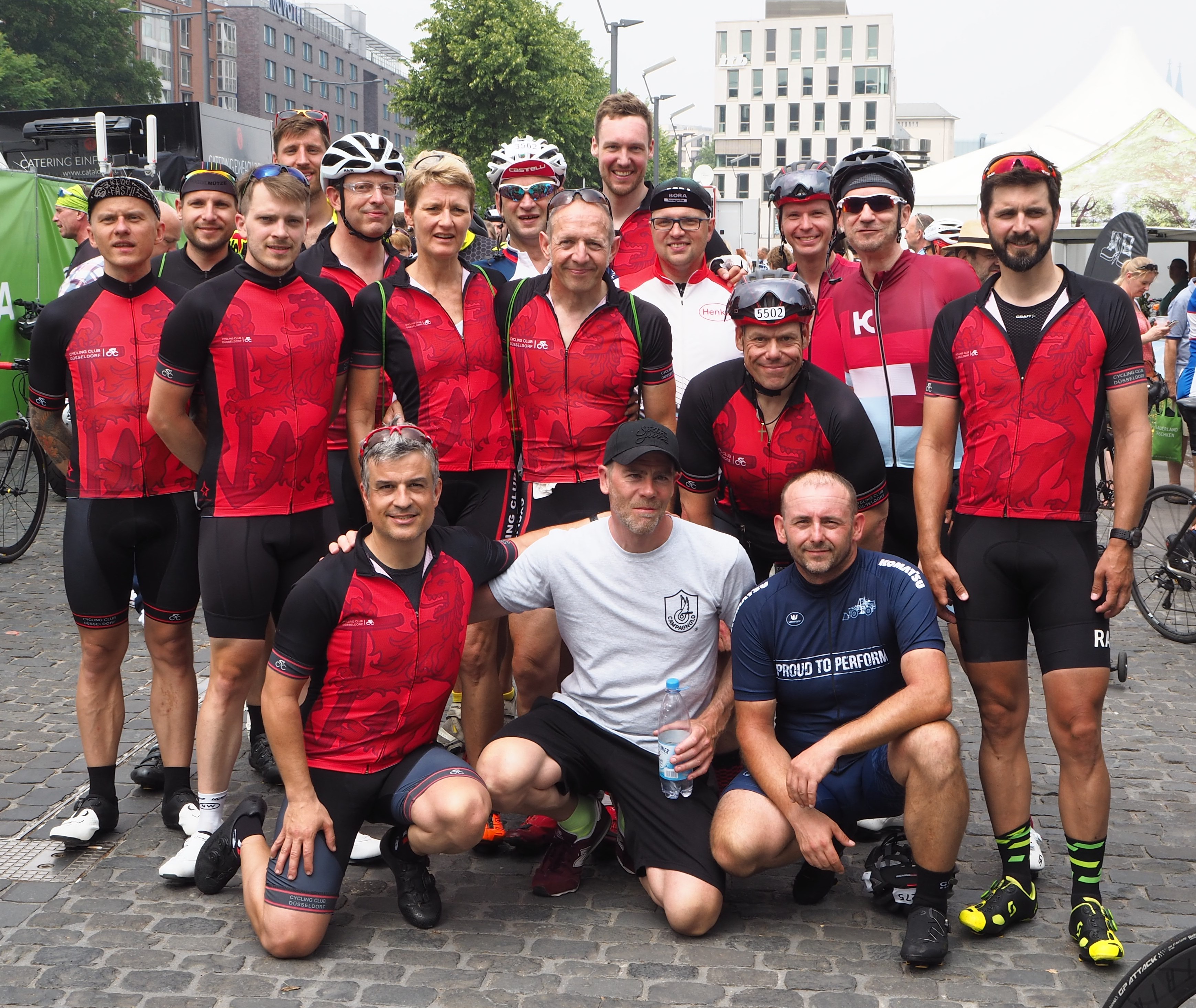 Cycling Club Düsseldorf mit großem Starterfeld und gutem Ergebnis